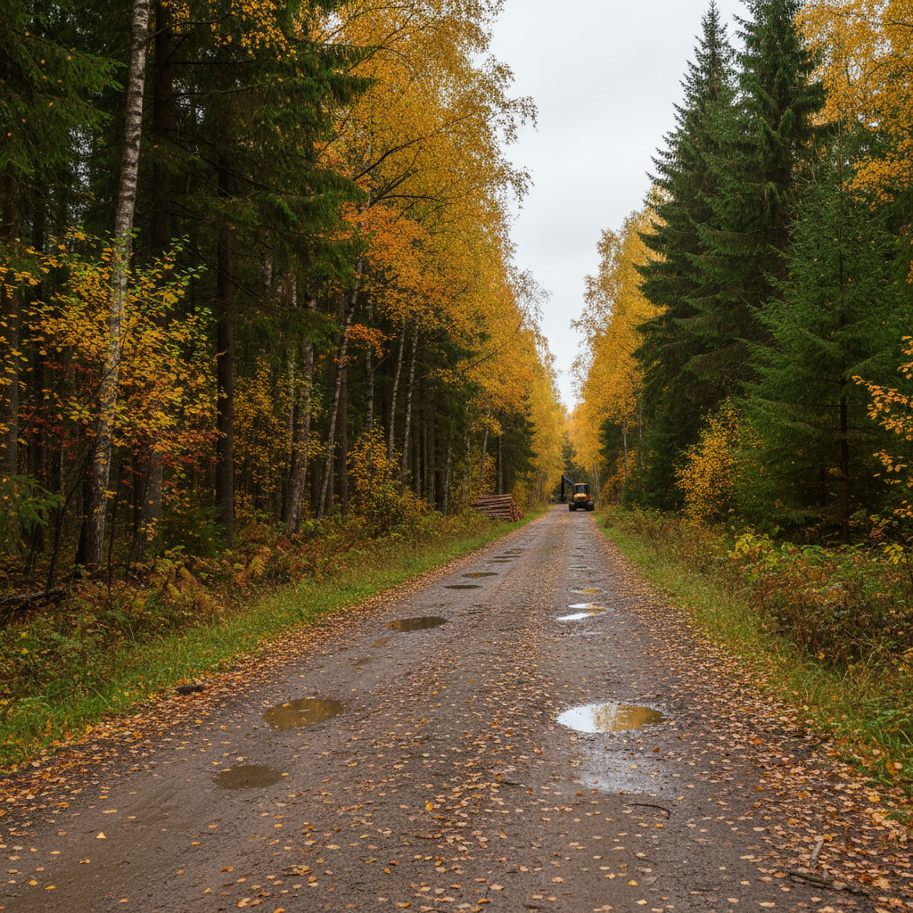 Kiertotalous apuun metsäteiden korjauksessa – tuhka ja betonimurske voivat korvata luonnonvaroja