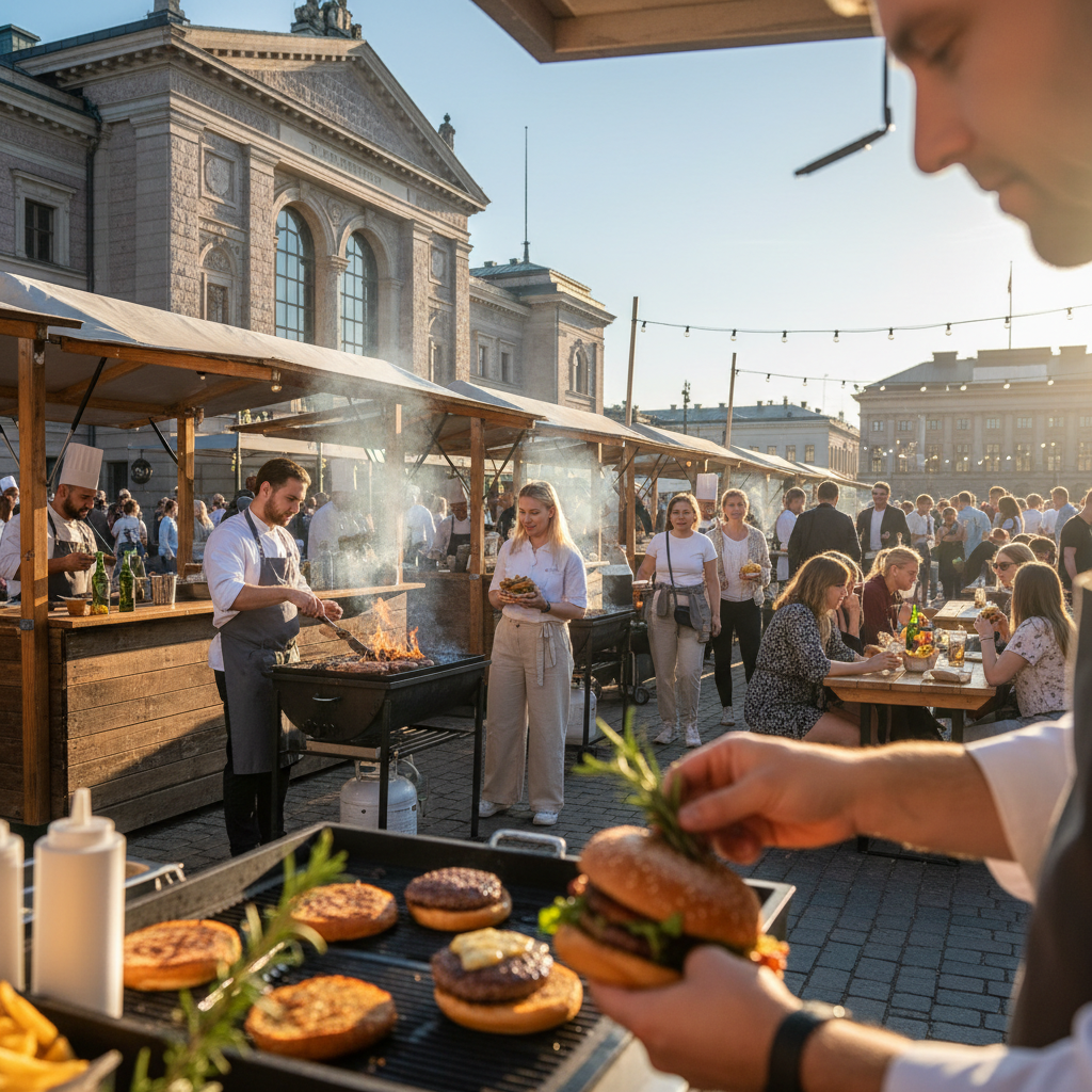 Pohjoismaiden suurin burgerifestivaali valtaa Helsingin kesäkuussa – Suomen parasta ravintolaa pääsee äänestämään pian