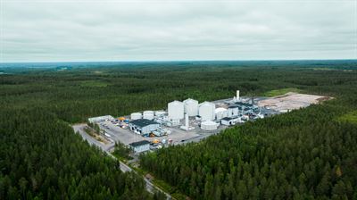 Suomen ensimmäinen teollisen mittakaavan nesteytetyn biokaasun laitos avattiin Nurmossa