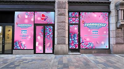 Vaahtokarkkielämys saapuu Helsinkiin – Cloetta avaa moniaistillisen pop up -tilan syyskuussa
